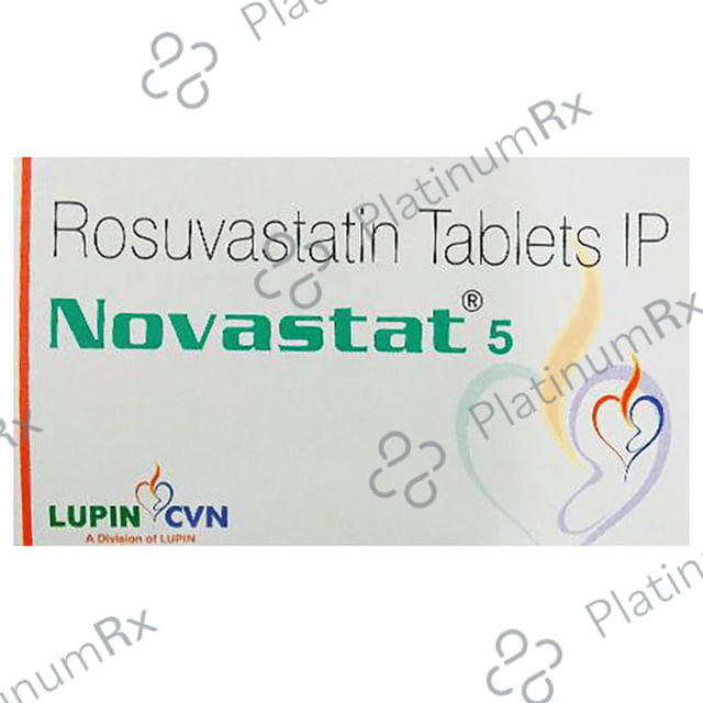 Novastat 5mg Tablet 15s