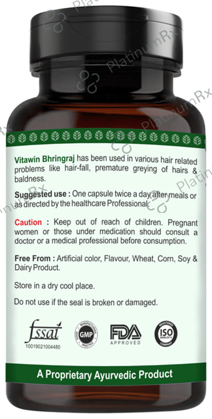 Vitawin Bhringraj Vegetarian Capsule