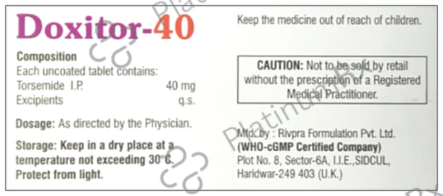 Doxitor 40 Tablet