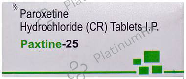 Paxtine 25mg Tablet CR 10s