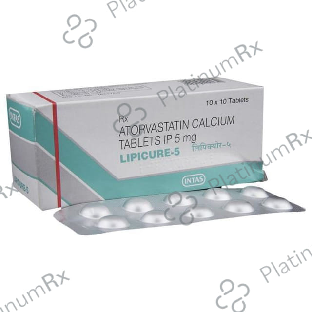 Lipicor 5mg Tablet