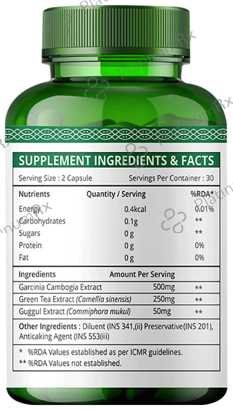 Simply Herbal Garcinia Cambogia Extract 800mg Capsule