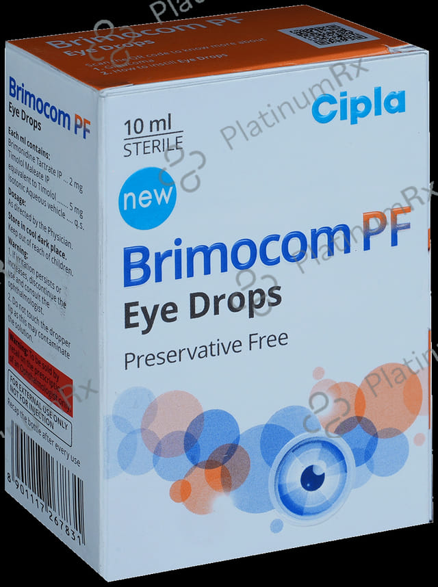 Brimocom PF 2/5mg Eye Drops 10ml