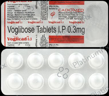 Voglicad 0.3mg Tablet 10s