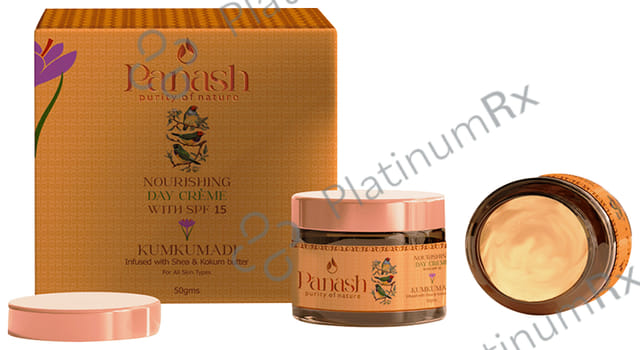 Panash Nourishing Day Creme Kumkmadi SPF 15 Cream 50gm