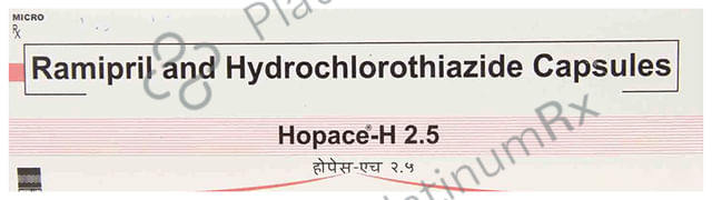 Hopace H 2.5/12.5mg Capsule 10s