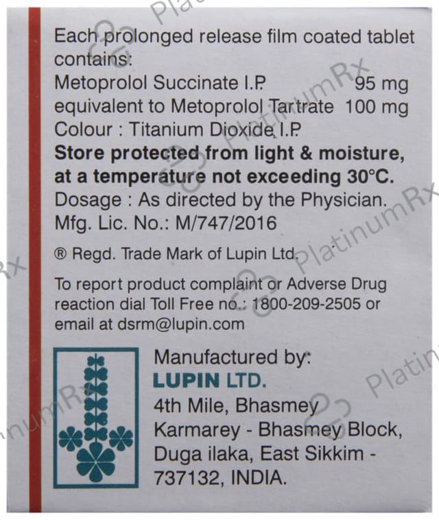 Starpress XL 100mg Tablet PR 10s