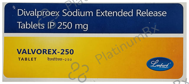 Valvorex 250mg Tablet ER 10s