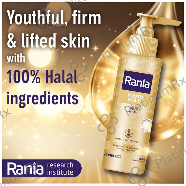 Rania Youth Gold Lifting Milk Cleanser
