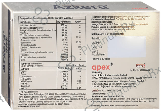 Azkera Tablet 10s