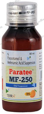 Paratee MF 250 Oral Suspension Mango
