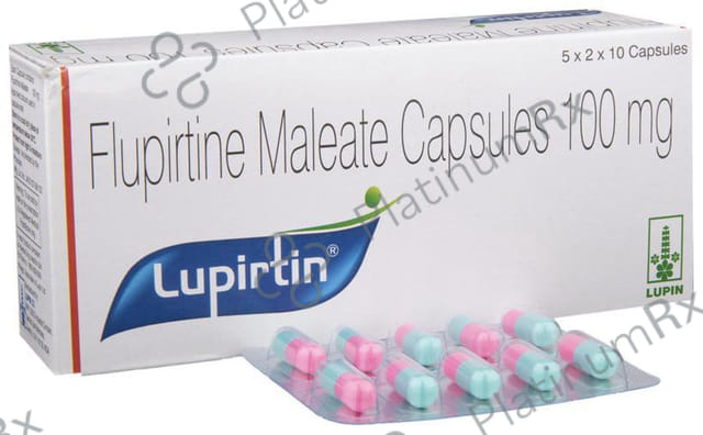 Lupirtin 100mg Capsule 10s