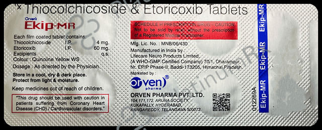 Ekip MR 60/4mg Tablet 10s