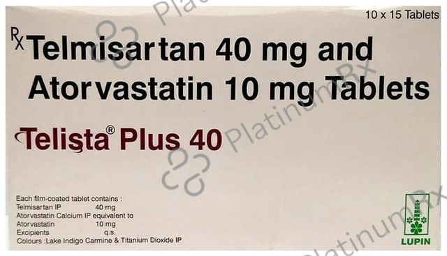 Telista Plus 10/40mg Tablet 15s