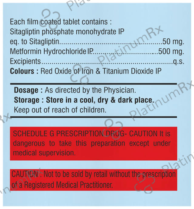 Istacare 50/500mg Tablet 15s