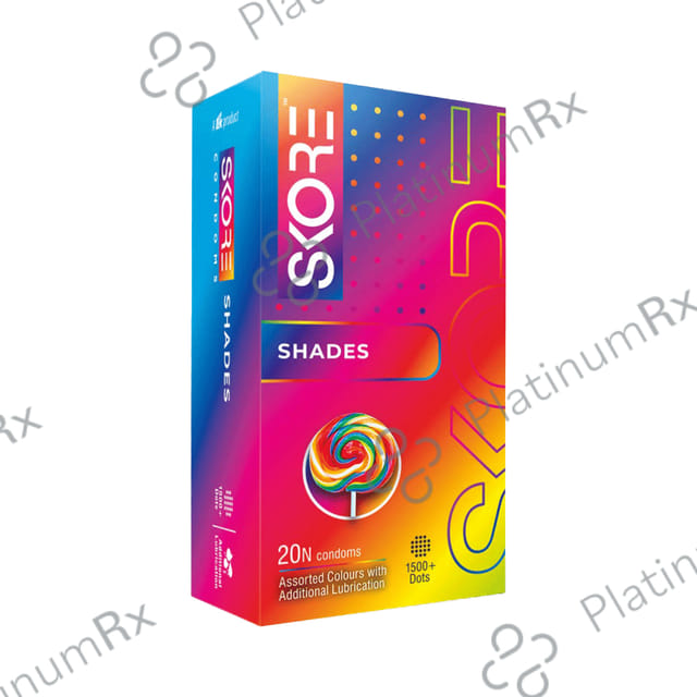 Skore Shades Condom 20s