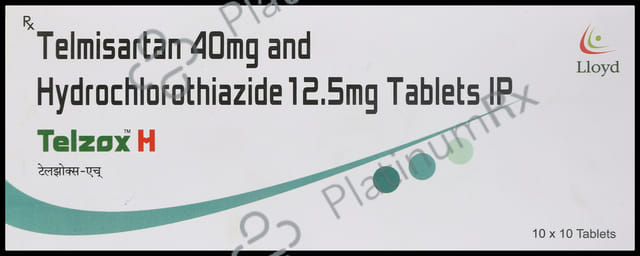Telzox H 40/12.5mg Tablet 10s