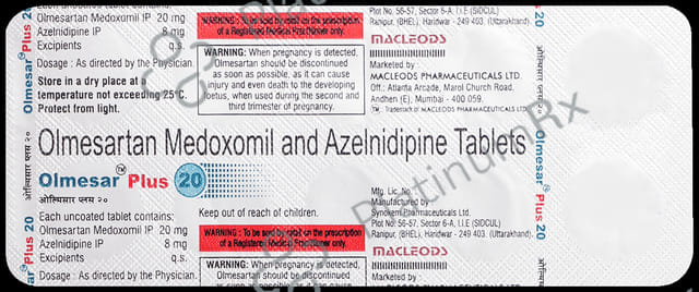 Olmesar Plus 20 Tablet