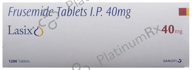 Lasix 40mg Tablet 15s