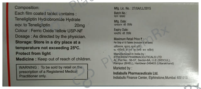 Ibgliptin 20 Tablet