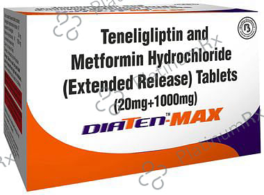 Diaten-Max 1000mg/20mg Tablet