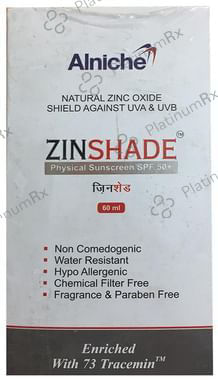 Zinshade Physical Sunscreen SPF 50+