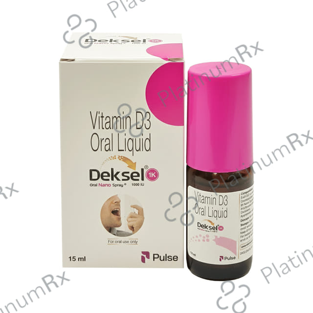 Deksel 1000IU Nano Spray 15ml