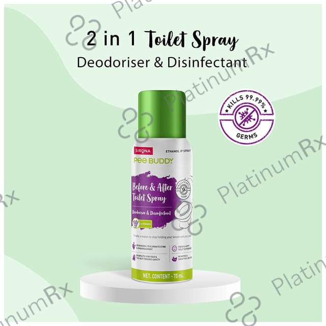 PeeBuddy Before & After Toilet Spray Lavender