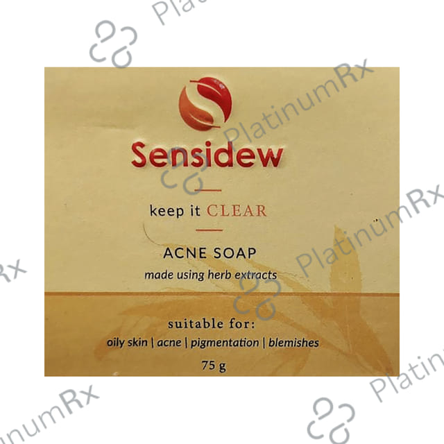 Sensidew Acne Soap 75gm