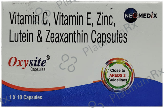 New Oxysite Soft Gelatin Capsule