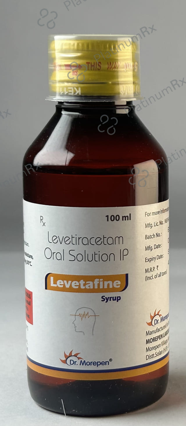 Levetafine 100mg Syrup 100ml