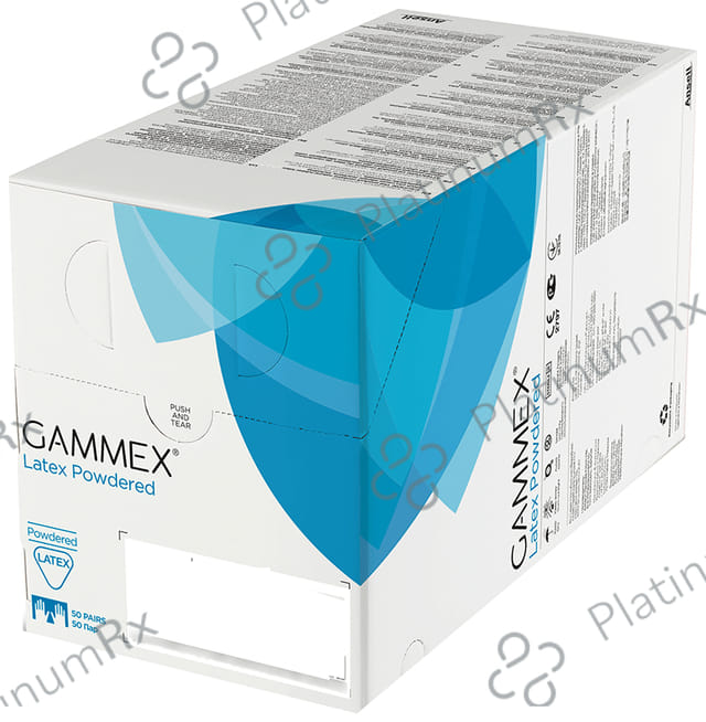 Ansell Gammex Latex Powdered Glove 6.5