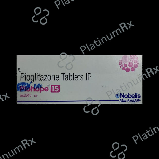 Piohope 15mg Tablet 10s