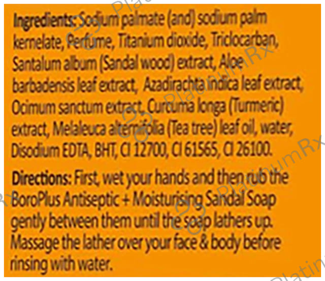 Boroplus Antiseptic + Moisturising Sandal Soap 4s