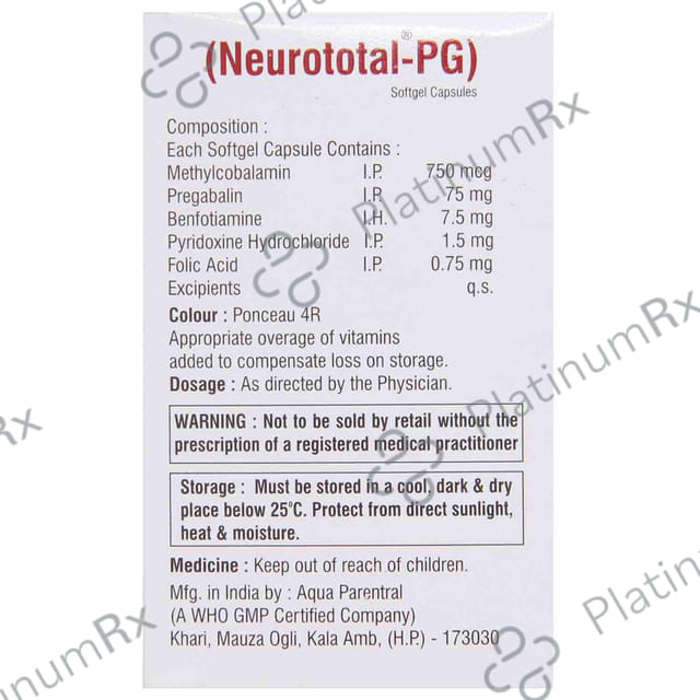 Neurototal PG Capsule