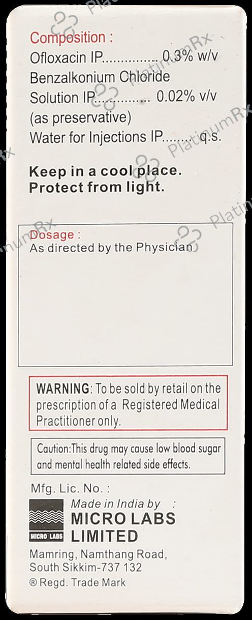 Oflacin 0.03% Drop 5ml