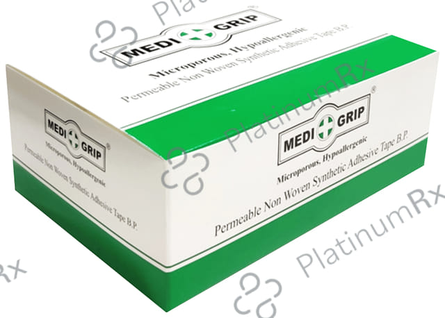 Medigrip Non Woven Paper Tape White 1.25 cm x 5 m