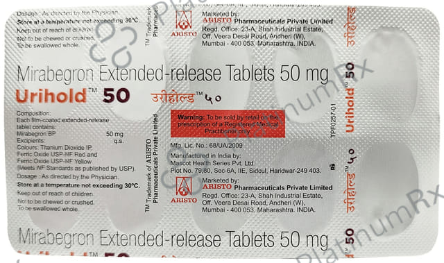 Urihold 50mg Tablet 10s