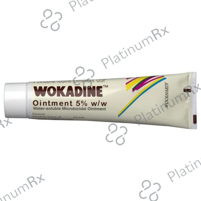 Wokadine 5% Ointment 125gm