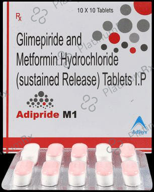 Adipride M 1/500mg Tablet SR 10s