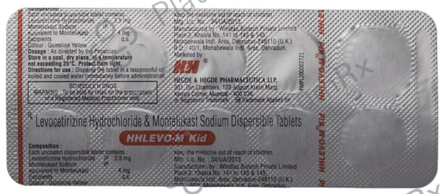 HHLevo M Kid 2.5/4mg Tablet DT 10s
