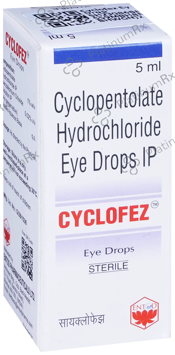 Cyclofez 1% Eye Drop 5ml