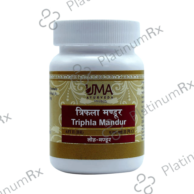 Uma Ayurveda Triphala Mandur Tablet 40 tablets
