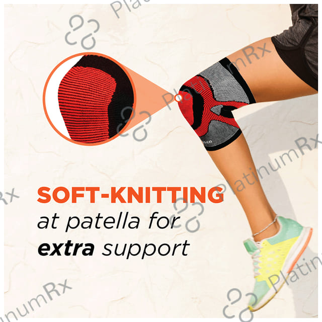 Vissco 3D Knee Cap,Knee Support for Pain Relief, Knee Injury Small