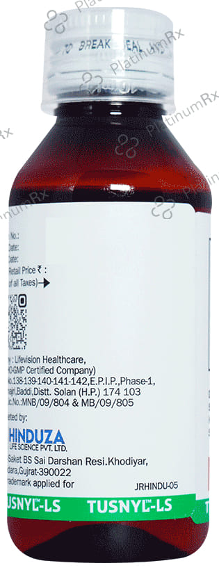 Tusnyl-LS Syrup Cherry