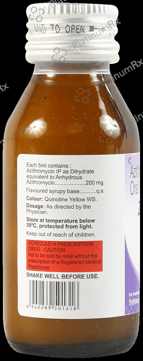 Zithium XL 200mg Suspension 30ml