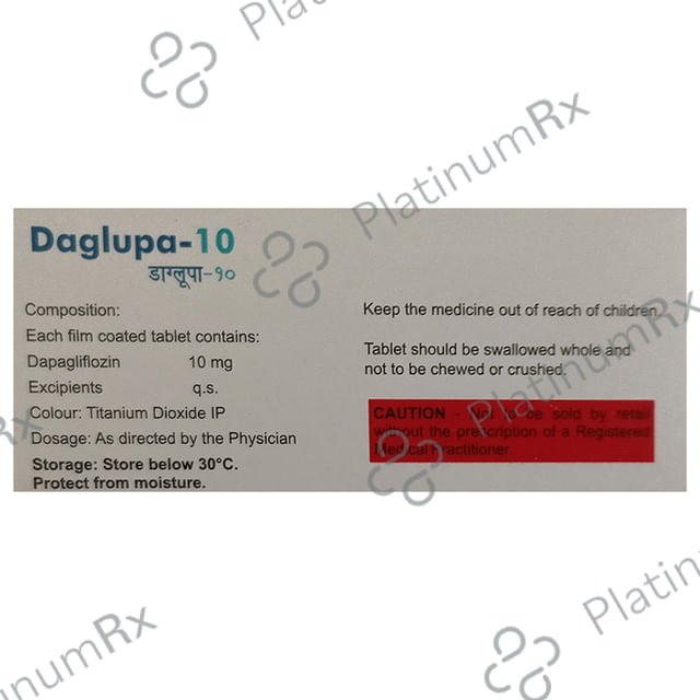 Daglupa 10 Tablet