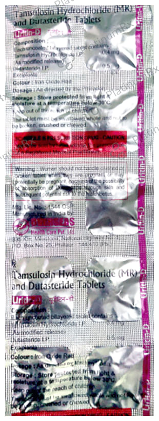 Uritin D 0.4/0.5mg Tablet MR 10s
