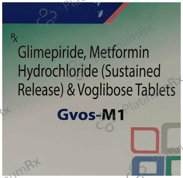 Gvos M 0.2/500/1mg Tablet 10s