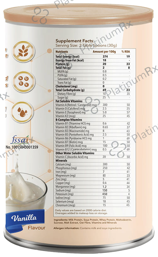 Evexia Provexia Vanilla Flavour Powder 200gm